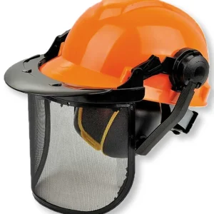 Elmetto Protettivo Professionale Con Cuffie E  Visiera