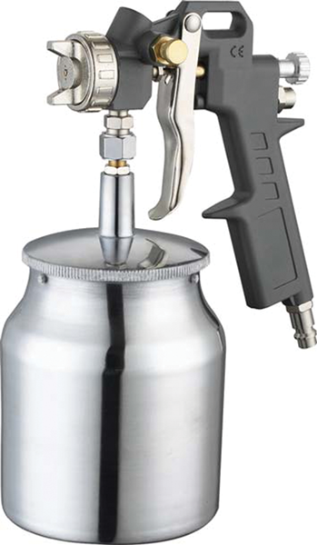 Aerografo Per Verniciatura Vasca bassa In Acciaio Attacco Rapido EU