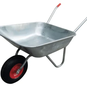 Carriola Con Vasca In Acciaio Zincato lt.75 Portata kg.100