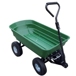 Carrello Ribaltabile Con vasca In Pvc Portata kg.250 cm.110x100x53