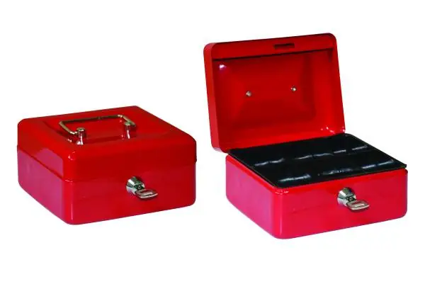 Cassetta Portavalori In Acciaio Verniciato Vaschetta ABS