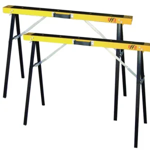 Cavalletti Pieghevoli Set 2PZ Richiudibili Portata kg.150