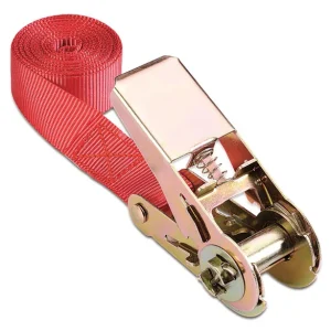 Cinghia Ancoraggio Poliestere Con Crick Rottura kg.1400 mm.25x5mt