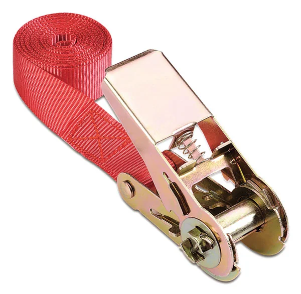 Cinghia Ancoraggio Poliestere Con Crick Rottura kg.1400 mm.25x5mt