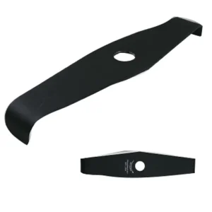 Lama Curva In Acciaio A Due Taglienti Per Decespugliatori In 2 Misure