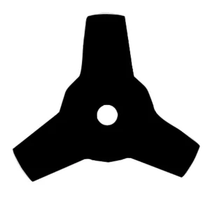 Lama Dritta In Acciaio A Tre Taglienti Per Decespugliatori In 2 Misure