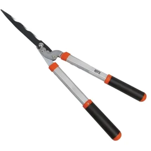 Forbici Siepi Lama Ondulata Manico Alluminio Fisso  72cm