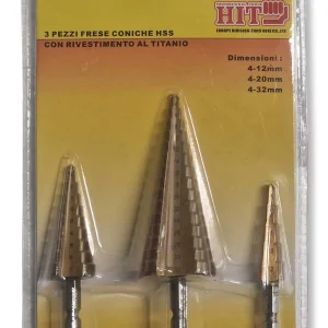Set 3 Frese Coniche HSS