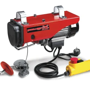 Paranco Elettrico 950W. Portata 200/400kg, Lunghezza 9/18mt