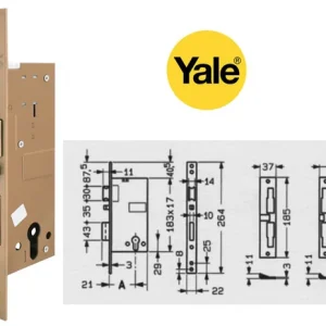 Elettroserrature Ad Infilare Bordo Quadro Con Contropiastra