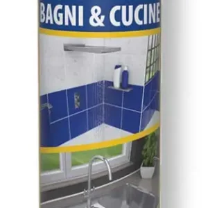 Silicone Acetico Sanitari Bagni e Cucine Cartuccia 300ML
