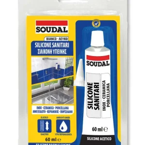 Silicone Sanitari Cucine e Bagni Tubetto 60ML Bianco