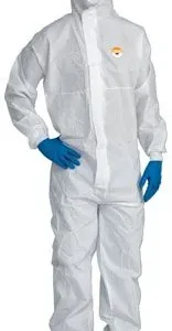 Tuta Protettiva In SMS da 55 gr/m2 Bianca - Categoria 3