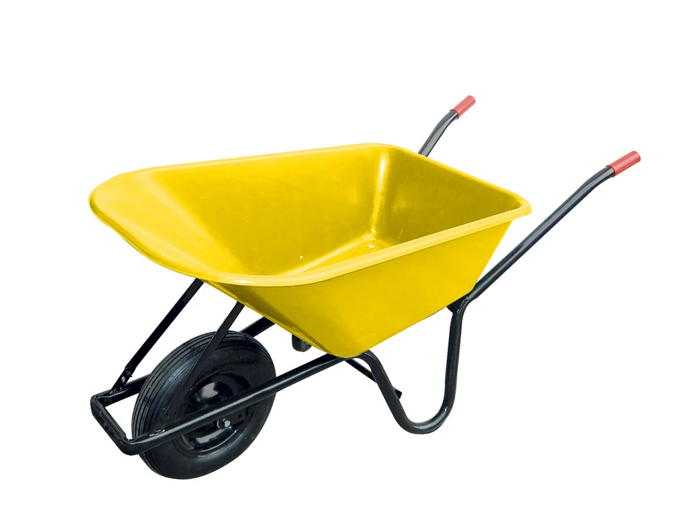 Carriola Acciaio Con Vasca In PVC Portata kg.150