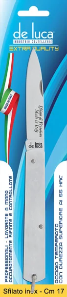 Coltello Sfilato Di Frosolone Con Lama In Acciaio Inox In 4 Misure 13cm , 15cm, 17cm, 19cm