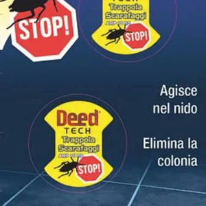Esca Per Scarafaggi 3 Trappole Deed Tech