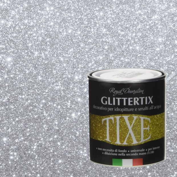 Additivo Glittertix Argento 250ml Tixe