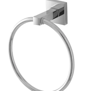 Portasalviette Rock in Cromo Alluminio