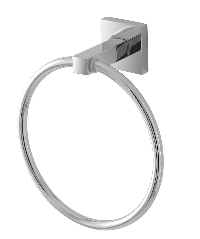 Portasalviette Rock in Cromo Alluminio