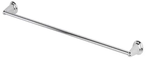 Portasciugamani Acciaio Cromato, Piastrine In Acciaio Antiruggine,cm 60