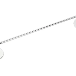 Portasciugamani 35cm. Acciaio/ABS Fissaggio Con Adesivi O Viti