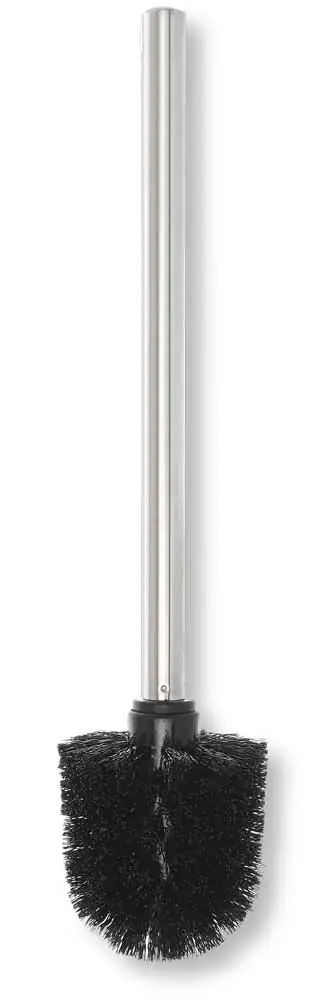 Scopino Ricambio Manico Acciaio, Ciuffo In Setola