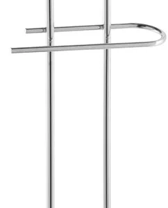 Piantana Portasciugamani 2 Bracci Cromo