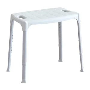 Sedia Da Doccia Regolabile, Struttura Mista Alluminio Anodizzato.