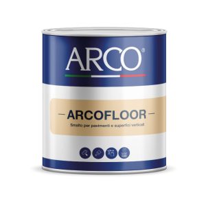 Smalto Per Pavimenti E Superfici Verticali  'Arcofloor' Bianco  0,750Lt