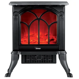 Caminetto Elettrico Con Termoventilatore Da Pavimento Con PTC 1500W