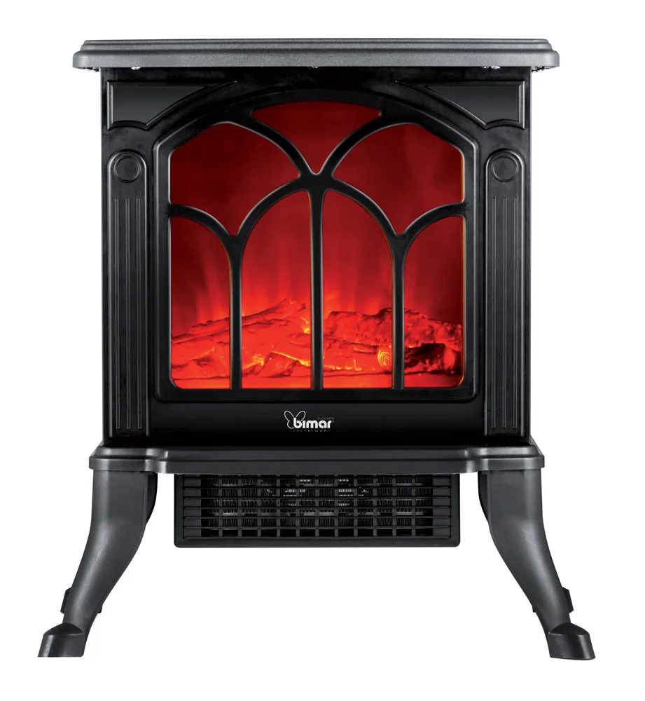 Caminetto Elettrico Con Termoventilatore Da Pavimento Con PTC 1500W