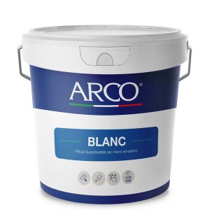 Ducotone 'Blanc' Bianco  Idropittura Traspirante Per Interni Ed Esterni 10Lt Arco