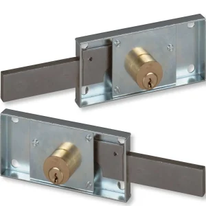 Coppia Serrature Da Applicare Per Serrande Chiusura laterale E.60