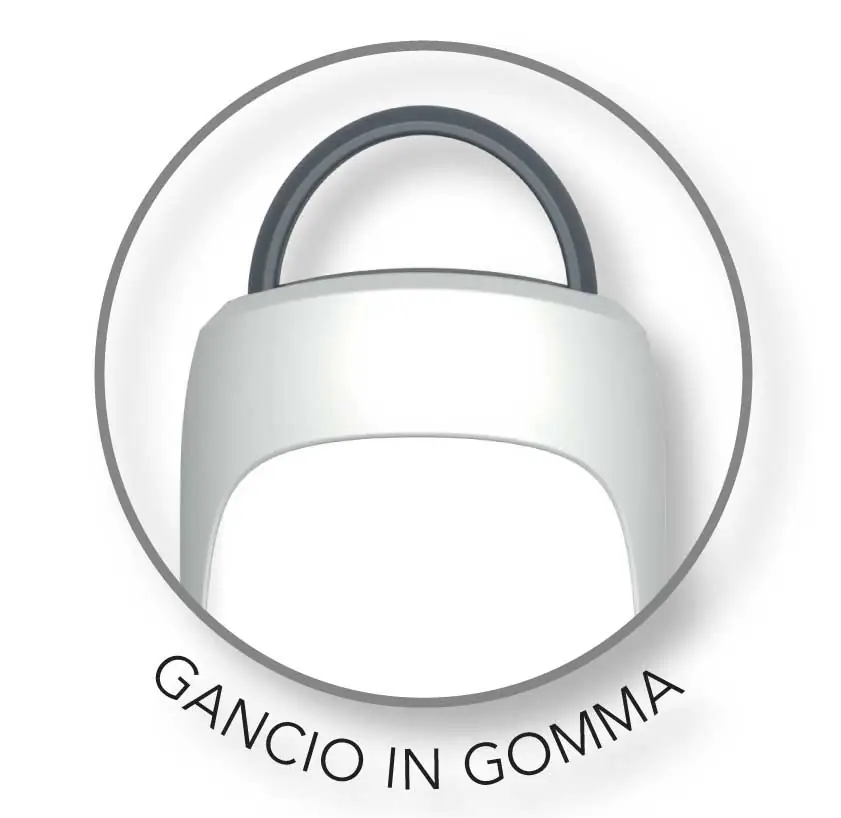 Stone Lampada Ricaricabile Luce 180° Appendibile - immagine 2