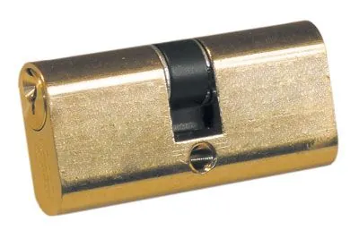 Cilindro Profilo Ovale In Ottone 3 Chiavi Potent