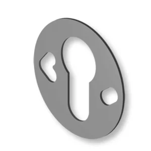 Spessore D.50 Universale In Acciaio Finitura Zinco Bianco