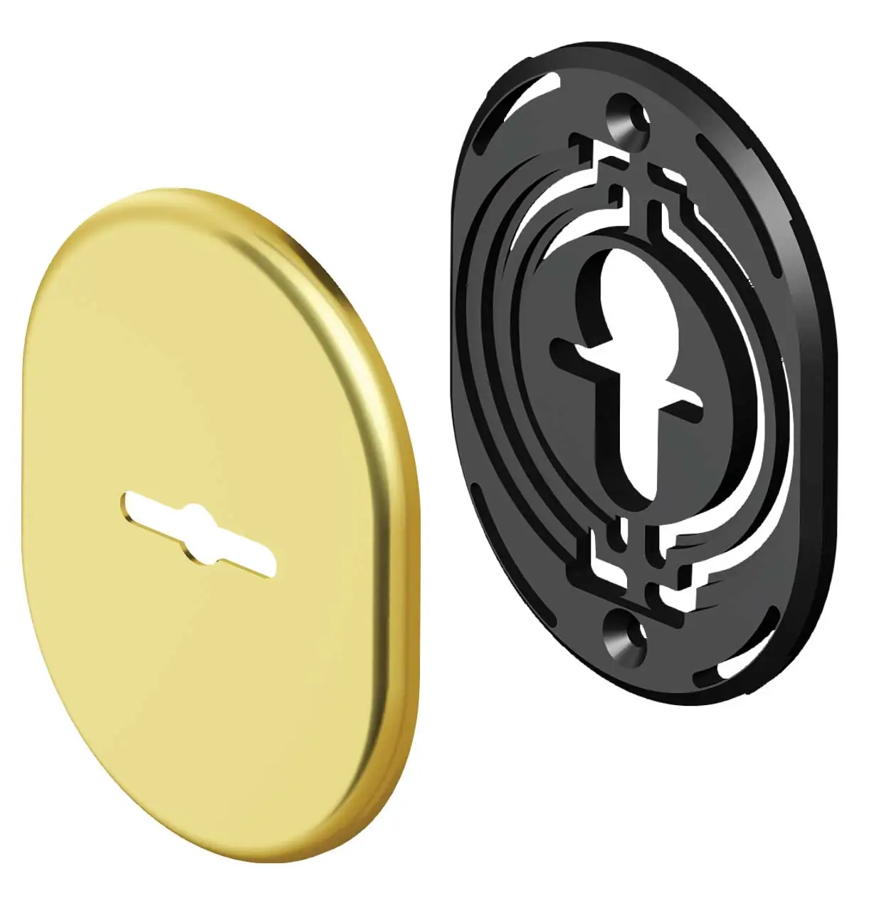 Kit Mostrina Foro Doppia Mappa In Alluminio - immagine 3