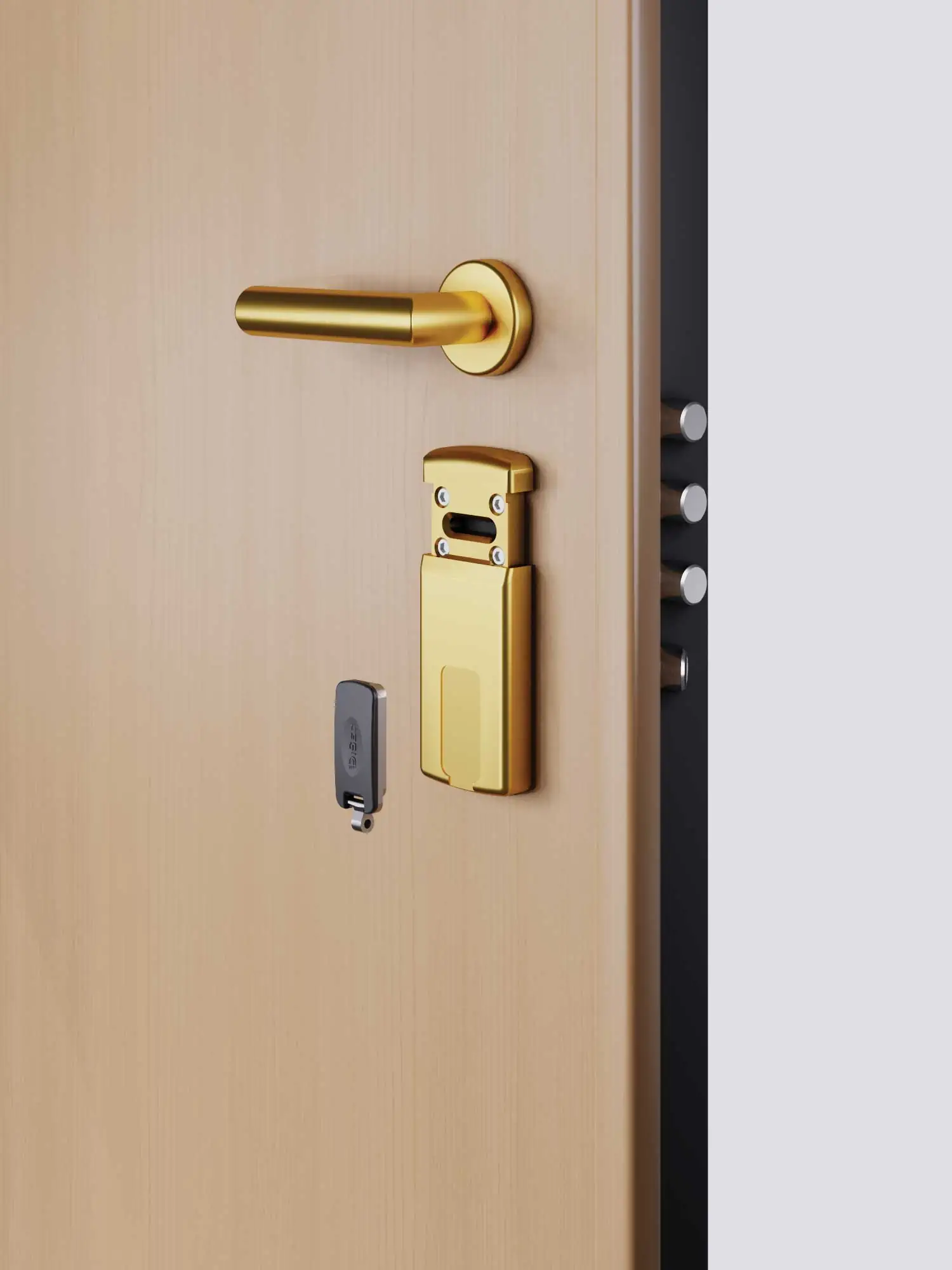 Minimag Piastra Magnetica Doppia Mappa s/ant.15x55 Ottone Giallo - immagine 4