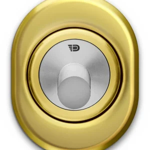 Defender Monolito Magnetico H.25 Con Mostrina A Molla Ott.Luc.+3 Chiavi