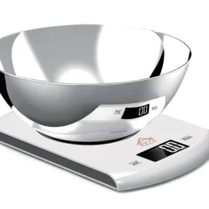 Bilancia Cucina Digitale Max 5Kg Ciotola Inox