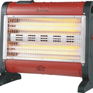 Stufa Al Quarzo Turbo Ventilata 4 Elementi 1600w