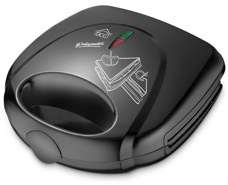 Mini Bistecchiera 750W Piastre Antiaderenti, Dimensioni(mm.)228x230x80