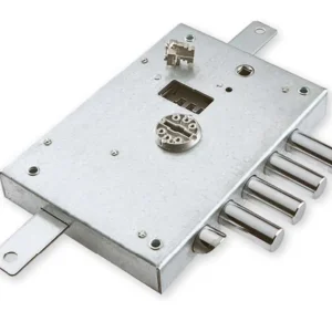 Serratura Dierre Triplice Da Applicare Doppia Mappa Ent.70mm