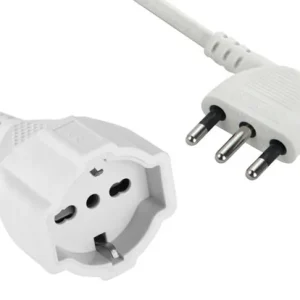 Prolunga Con Presa Schuko Bipasso, Spina Salvaspazio 16A