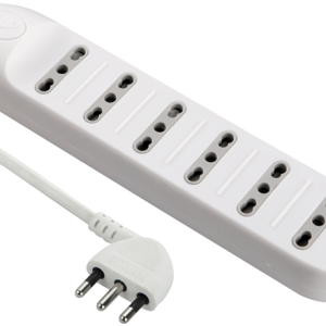 Multipresa Bipasso 10/16A, Cavo 1,5 mt, Spina 16 A  A  Pipetta