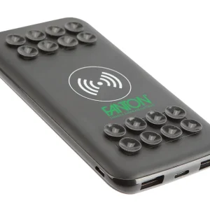 Power Bank 10000mah Ricarica Ad Induzione/USB Type A-C/ Micro USB