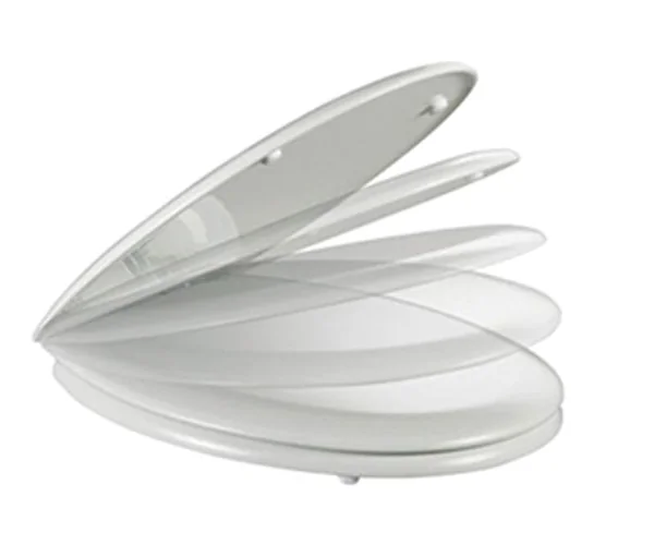 Sedile Wc Universale Bianco Chiusura Rallentata