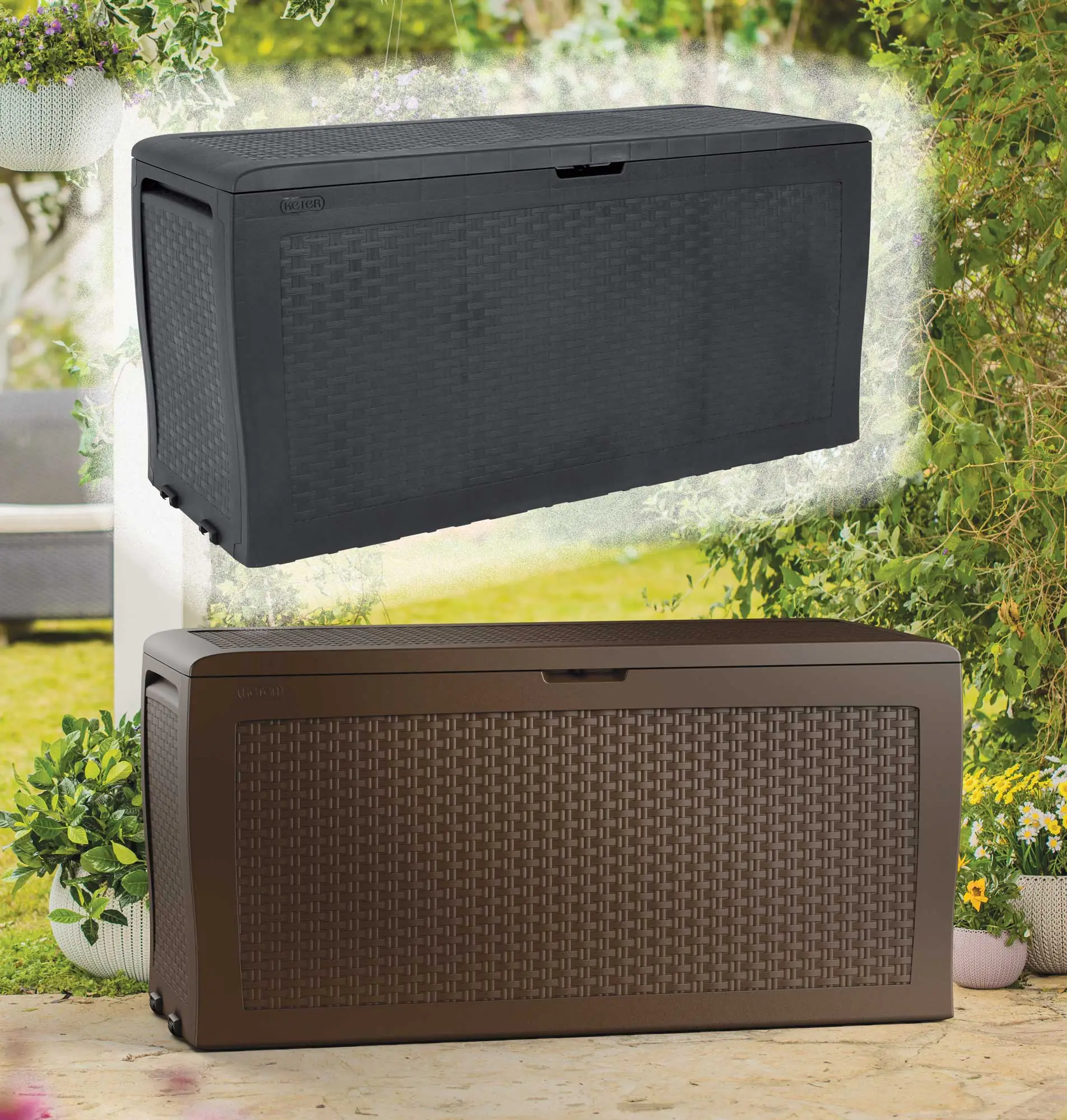 Baule Keter "Samoa" In Resina