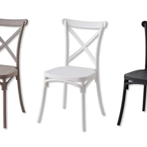 Sedia Cross Monoblocco In PP