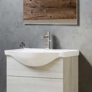 Mobile Bagno Emma cm.57x43 Rovere Grigio